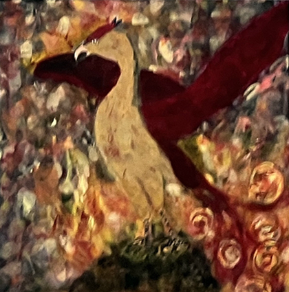 Cendrine Dubourgeat - Acrylique 80x80